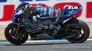 MotoGP Jerez: Jorge Lorenzo “Ho dato tutto per prendere Rossi ma la moto andava male oggi”