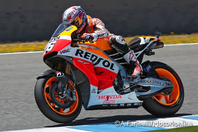 MotoGP, Test Jerez: Dani Pedrosa “Oggi abbiamo portato in pista diverse novità positive”
