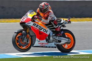 MotoGP Test Jerez: Marc Marquez davanti a tutti anche nel test