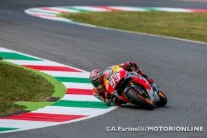 MotoGP Mugello: Marquez “suona” la sesta, Lorenzo battaglia ma si arrende, Rossi sul podio