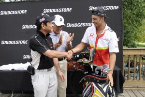 Andrea Iannone vince il Bridgestone Golf Performance Challenge Champion