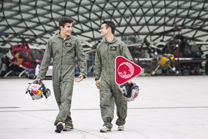 MotoGP: Marquez e Pedrosa “Faster” nei cieli austriaci – Video