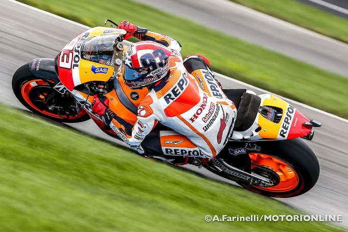 MotoGP Indianapolis: Marc Marquez “Sono felice della pole, domani sarà importante la scelta delle gomme”
