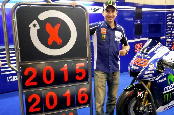 MotoGP: Jorge Lorenzo rinnova fino al 2016 “Ho sempre desiderato continuare con Yamaha”