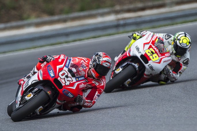 MotoGP: Test Ducati Misano, sessione positiva per Dovizioso, Iannone e Crutchlow