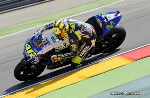 MotoGP Aragon: Valentino Rossi “La seconda fila è un buon risultato, spero in una gara asciutta”