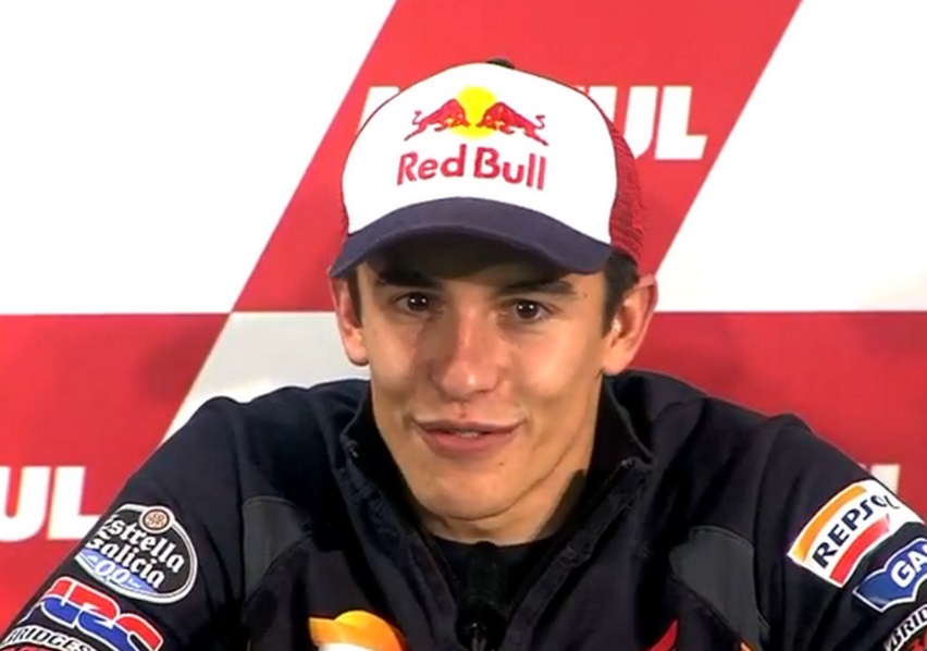 MotoGP Motegi: Marc Marquez “Sarebbe bello vincere il titolo in casa della Honda”