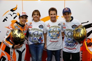MotoGP Valencia: Marc Marquez “Mi congratulo con mio fratello Alex per il titolo”