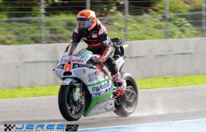 Test Jerez MotoGP – Superbike, la pioggia protagonista Pirro e Giugliano con le Ducati i più veloci
