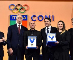 Il Coni premia Giacomo Agostini, Antonio Cairoli e Kiara Fontanesi con i Collari d’Oro