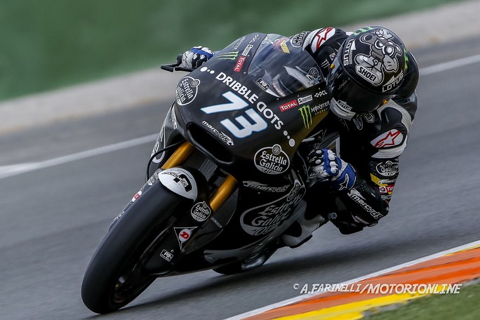Test Valencia: Alex Marquez, “Passare dalla Moto3 alla Moto2 richiede un grande cambiamento”