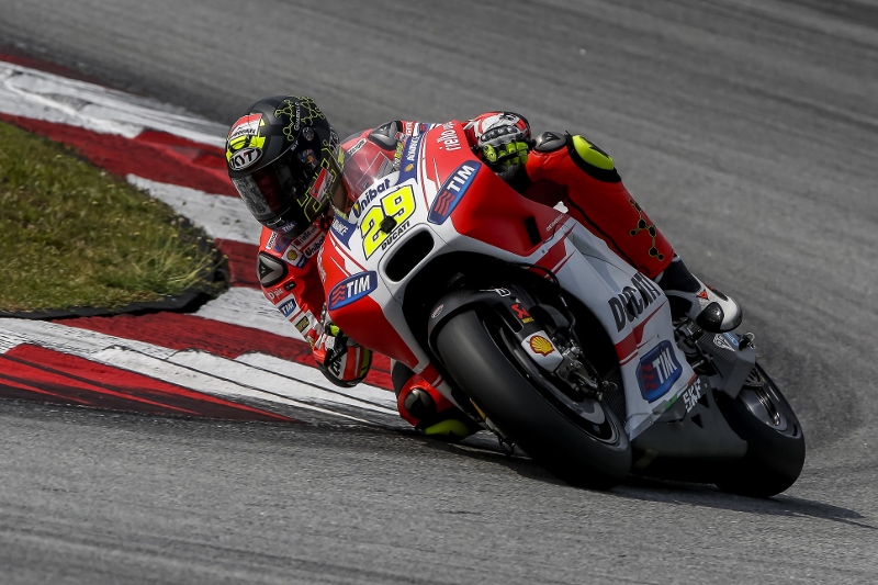 MotoGP: Test Sepang 2 Day 2, Andrea Iannone “Bella giornata, il feeling con la nuova moto migliora sempre di più”