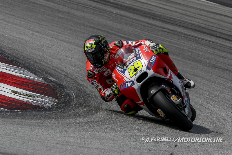 MotoGP: Test Sepang 2 Day 3, Andrea Iannone “Sono davvero felice di questa nuova Ducati”