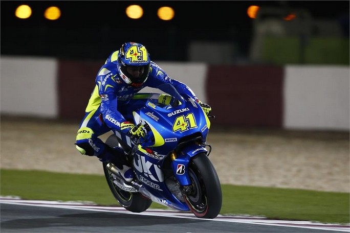 MotoGP Qatar: Quarta e quinta fila per Aleix Espargarò e Maverick Vinales
