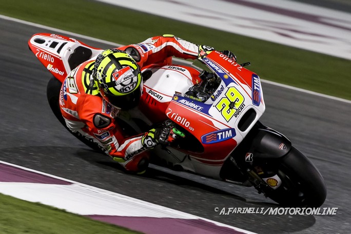 MotoGP Qatar: Andrea Iannone, “Sono soddisfatto e faccio i miei complimenti a Dovizioso”