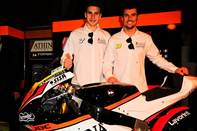 Moto2: Forward Racing, parlano Simone Corsi e Lorenzo Baldassarri