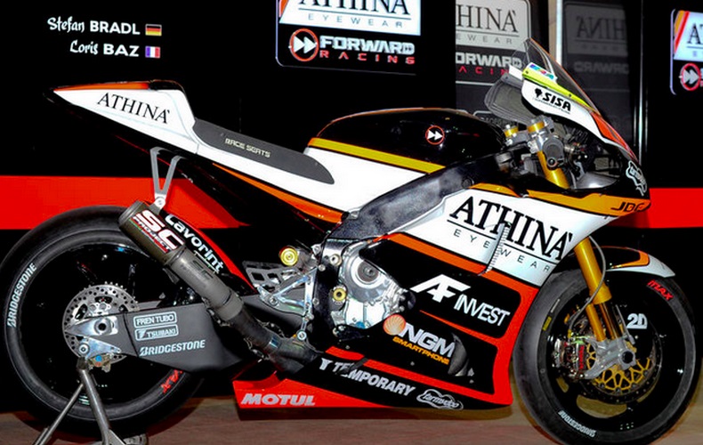 MotoGP: Svelata la livrea delle Yamaha del Forward Racing di Bradl e Baz