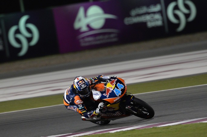 Moto3 Qatar, Warm Up: Oliveira al comando, Antonelli è ottavo