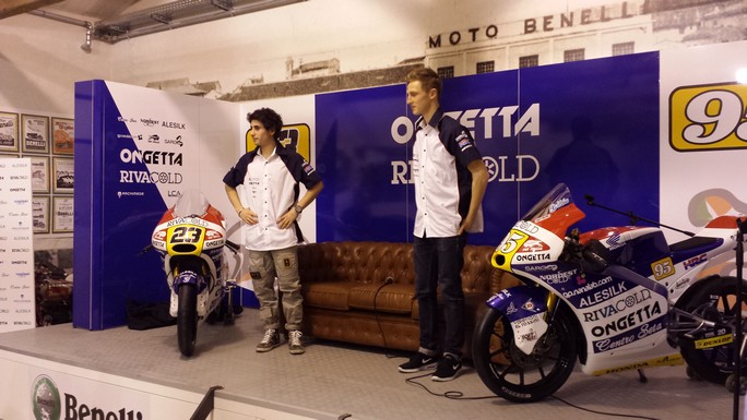 Moto3: Presentato il Team Ongetta Rivacold