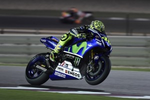 MotoGP: Test Qatar Day 1, Valentino Rossi “Peccato la caduta, mi ha privato di un set di pneumatici”