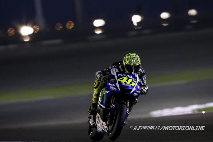 MotoGP: Test Qatar Day 2, Valentino Rossi “E’ stata una giornata difficile”