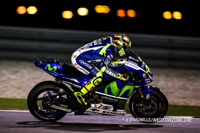 MotoGP Qatar: Valentino Rossi, “Abbiamo un buon passo, ma avrei preferito la seconda fila”