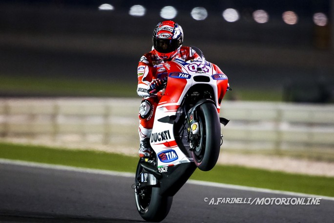 MotoGP: Andrea Dovizioso, “Sono molto carico e curioso di vedere la GP15 in azione ad Austin”