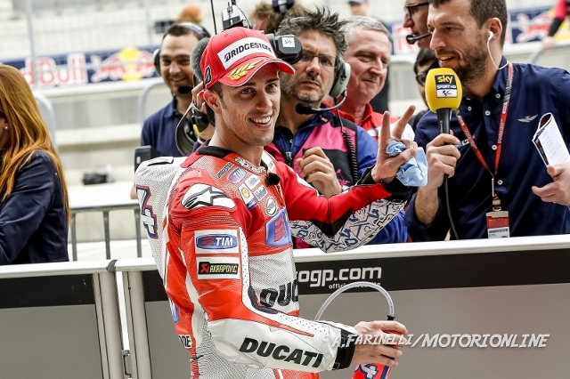 MotoGP Austin: Parola a Marquez, Dovizioso e Rossi al termine della gara