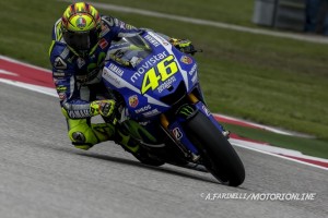 MotoGP Austin: Valentino Rossi, “E’ stata una buona gara in una pista difficile per la Yamaha”