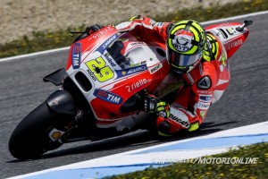 MotoGP Jerez: Andrea Iannone, “L’obiettivo è il podio, ma se ci sarà la possibilità di vincere non mi tirerò indietro”