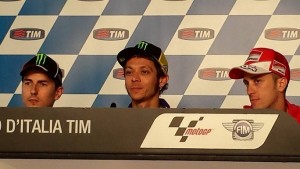 MotoGP Mugello: Valentino Rossi, “Lorenzo il pilota da battere, ma occhio a Marquez e alle Ducati”