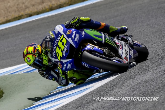 MotoGP Jerez: Valentino Rossi, “Sarà una gara difficile, anche se la moto è migliorata”