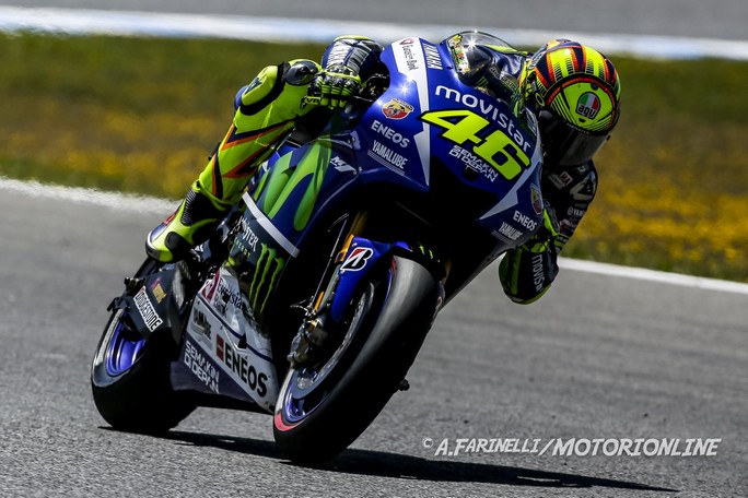 MotoGP Jerez: Valentino Rossi, “Gara difficile, oggi Lorenzo è stato incredibile”