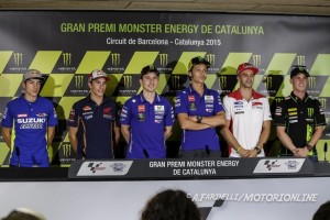 MotoGP Press Conference Barcellona: La parola a Rossi, Lorenzo, Iannone e Marquez