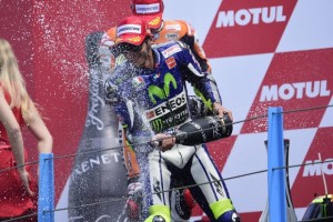 MotoGP Assen: Valentino Rossi, “Bellissima vittoria, con Marquez è sempre molto dura”