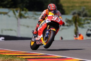 MotoGP Sachenring: Marc Marquez, “Giornata positiva, ma dobbiamo ancora migliorare”