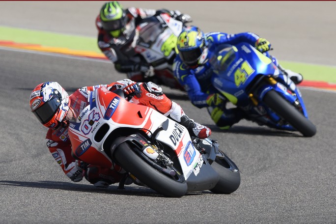 MotoGP Aragon: Andrea Dovizioso, “In questo weekend non sono mai stato veloce”