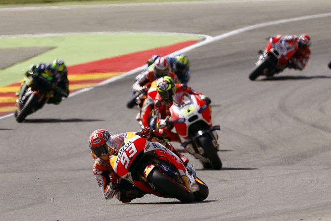 MotoGP Aragon: Marc Marquez, “Mi scuso con squadra e tifosi”