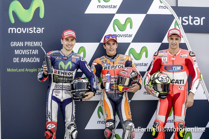 MotoGP 2015: Le statistiche pre Aragon