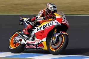 MotoGP Phillip Island: Marquez è il più veloce delle FP2 davanti a Lorenzo, Rossi è nono