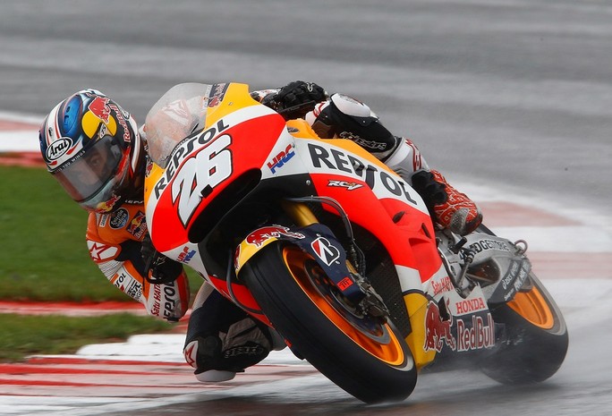 MotoGP Motegi, Warm Up: Con le rain Pedrosa precede Lorenzo e Rossi