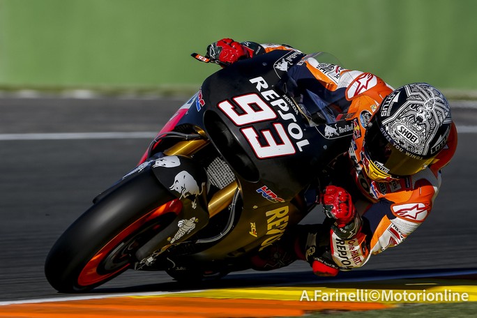 MotoGP: Test Valencia Day 1, Marquez chiude davanti a Iannone e Pedrosa