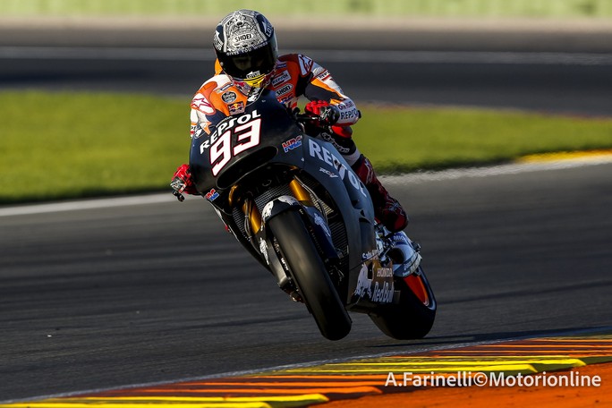 MotoGP Test Valencia: Marc Marquez, “Abbiamo lavorato sulla nuova elettronica”