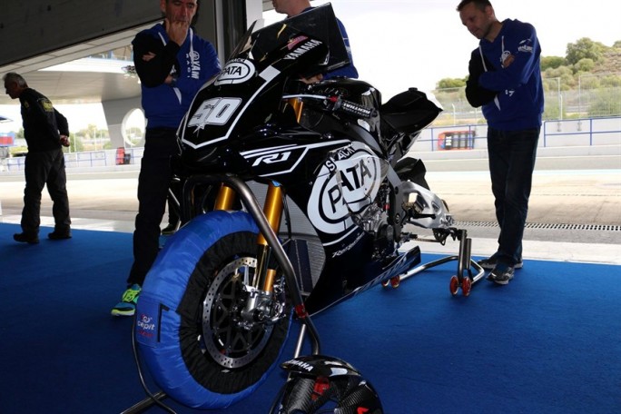 Superbike: Il team Pata Yamaha impegnato nei primi test privati del nuovo anno