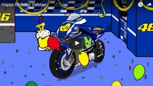 MotoGP: Video Yamaha per il compleanno di Valentino Rossi