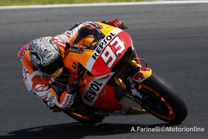 MotoGP Test Phillip Island Day 3: Marquez porta in vetta la Honda, Rossi è quinto
