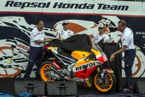 MotoGP: Presentato il Repsol Honda Team di Marquez e Pedrosa