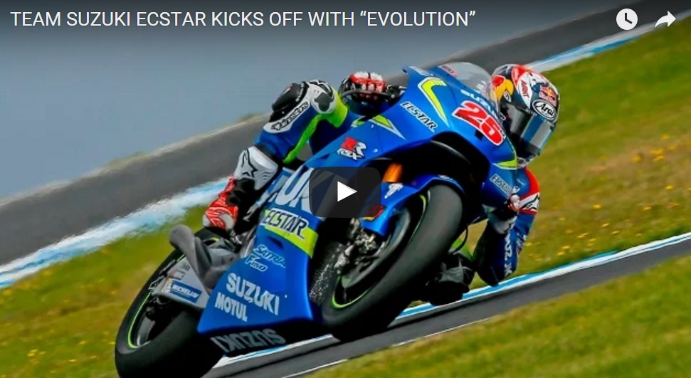 MotoGP: Video presentazione Suzuki GSX-RR 2016