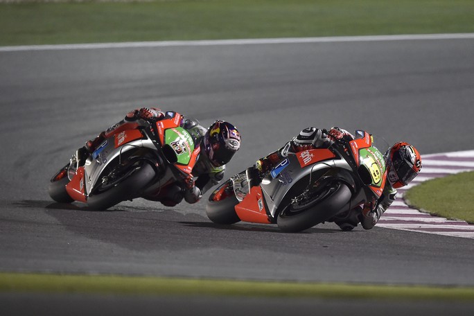 MotoGP Qatar: Aprilia, 3 punti all’esordio con la moto nuova per Bautista