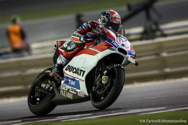 MotoGP Qatar: Andrea Dovizioso “Soddisfatto della posizione. l’obiettivo era almeno la seconda fila”